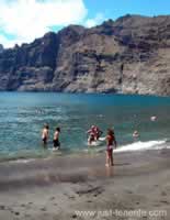 Los Gigantes Swimming from Beach