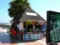 Playa de Fanabe Travel kiosk