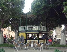 The bandstand in the plaza, Garachico