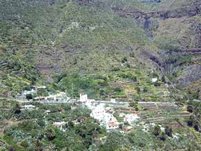 Masca from the other side of the valley